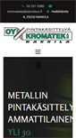 Mobile Screenshot of kromatek.fi