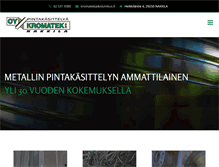 Tablet Screenshot of kromatek.fi